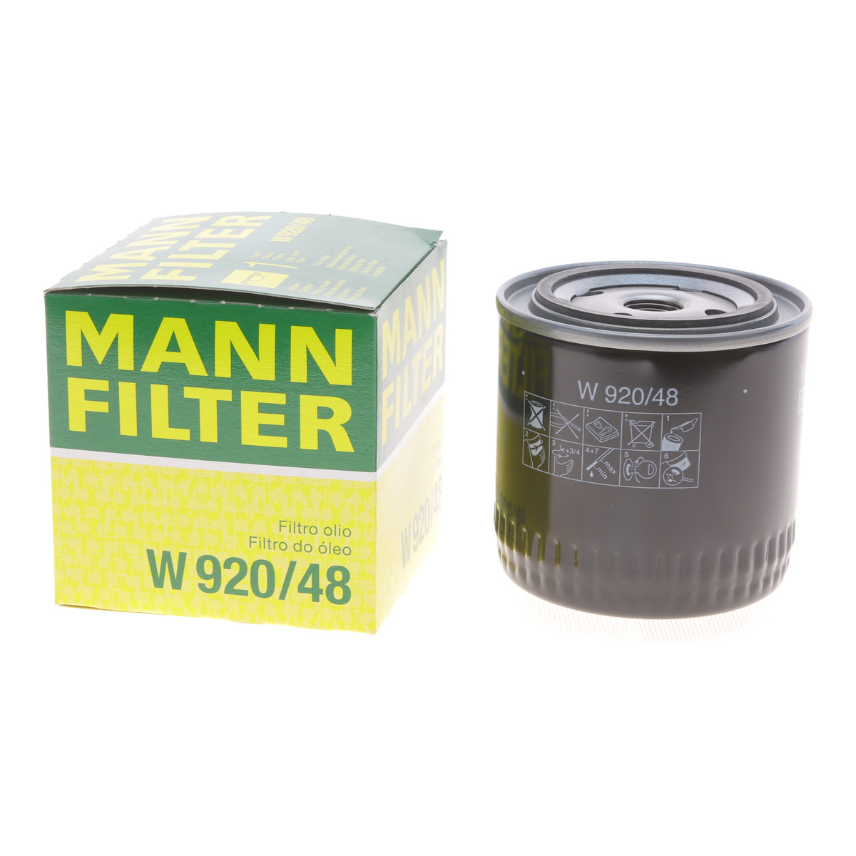 Фільтр масляний Nissan Almera/Primera/X-trial 2.2 di/dci 04/03- Mann Filter