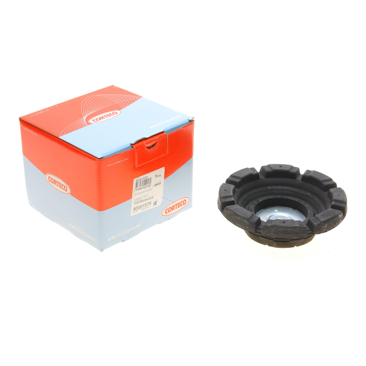 Подушка амортизатора (переднього) VW T5 1.9-2.5TDI 03- Corteco