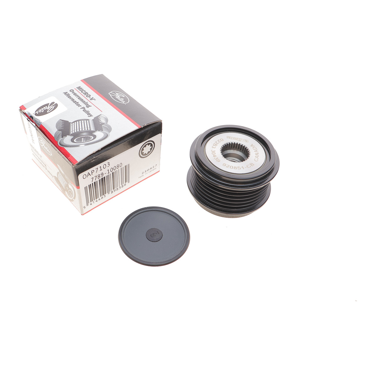 Шків генератора VW T5/T6 2.0TSI, 110/150kw 11-, 6PK Gates