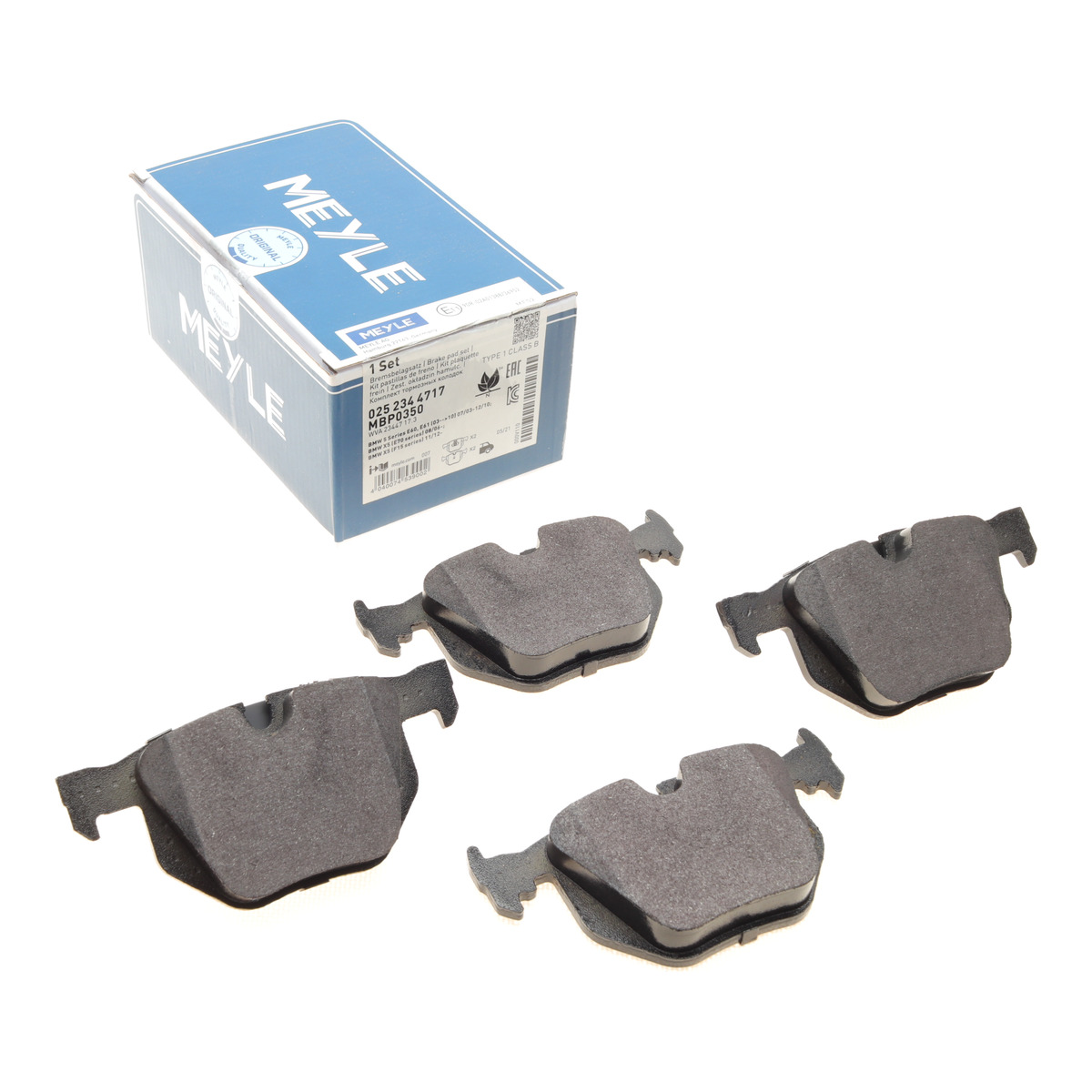 Колодки тормозные (задние) BMW 7 (E65/E66/E67) 01-08 (Ate) M54/M57/N52/N62