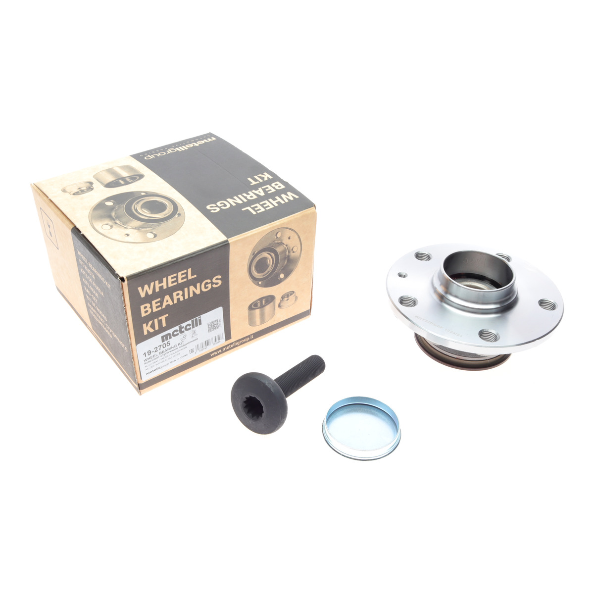 Підшипник маточини (задньої) VW Golf/Skoda Octavia 05- Metelli
