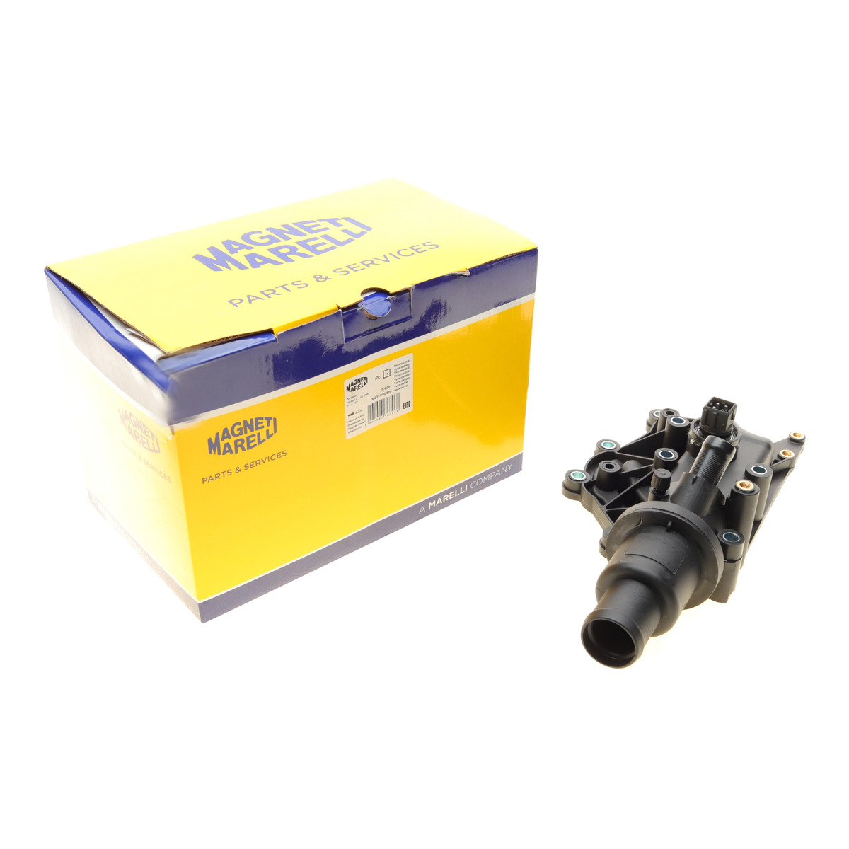 Термостат Renault Clio/Megane 1.4/1.6 02- (89°C) (+прокладка) (TE0201) Magneti Marelli