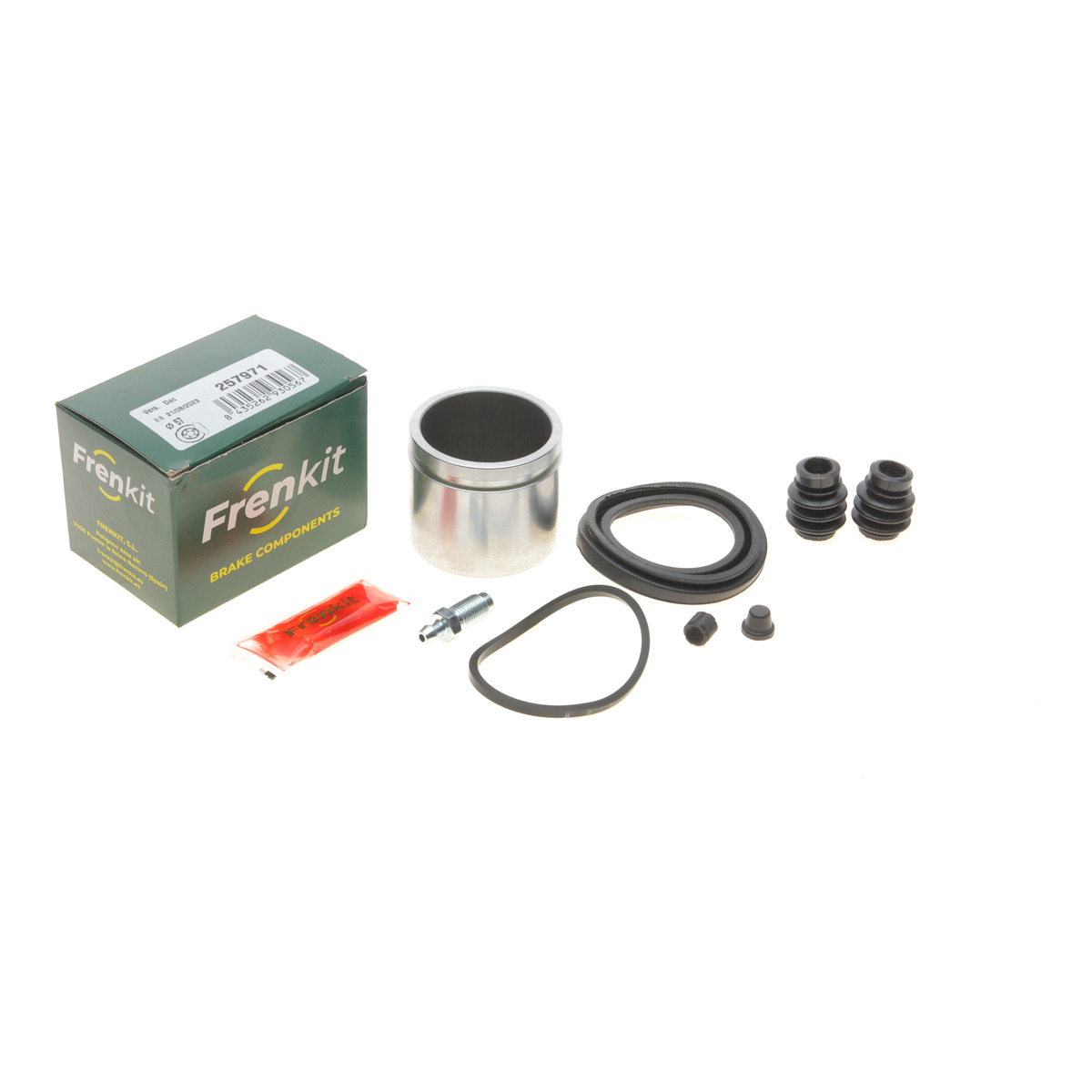 Ремкомплект супорта (переднього) Chevrolet Epica/Daewoo Leganza/Rezzo 97 (d=57mm) (+поршень) (Dac) Frenkit