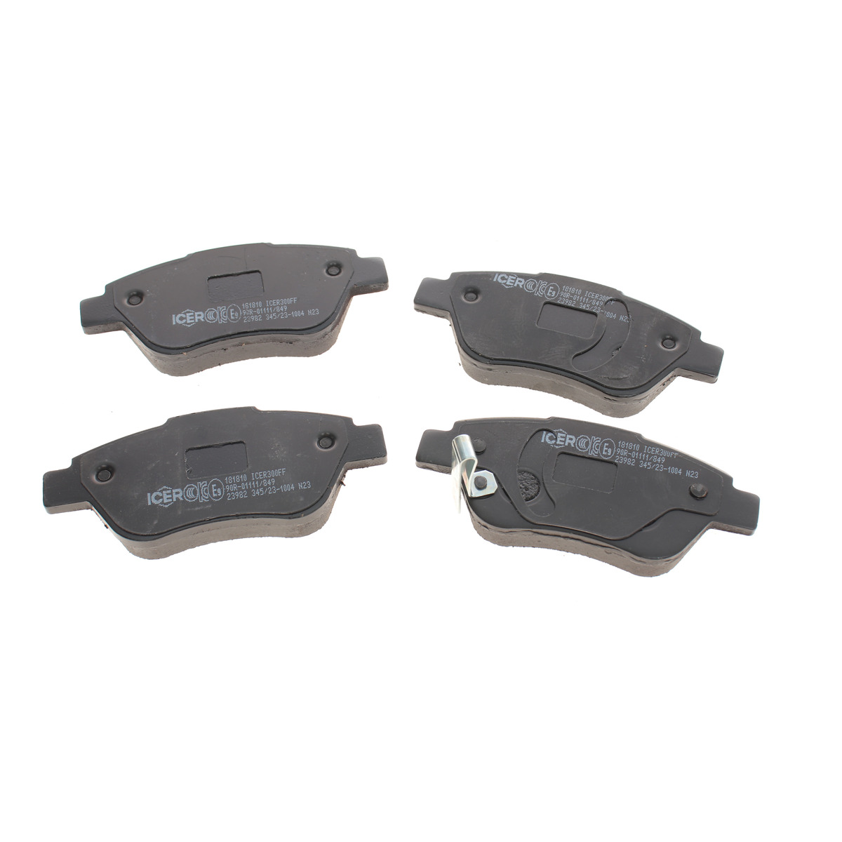 Колодки тормозные (передние) Opel Corsa D 06-14/Adam 12-19
