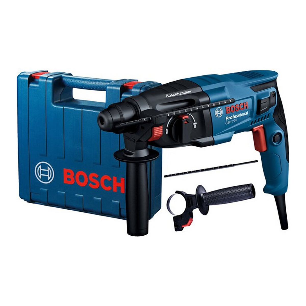 Перфоратор електричний GBH 220 (720W) 4мм-22мм Bosch фото 2