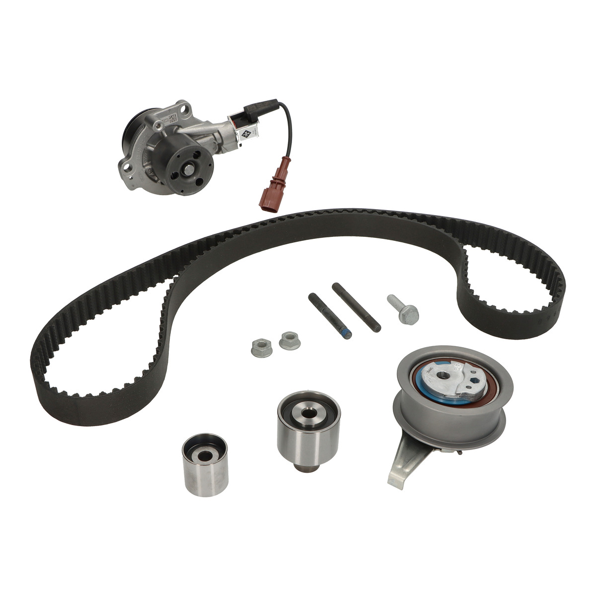 Комплект ГРМ + помпа Audi A3/A4/A5/A6/Q3/VW Caddy/T6 2.0TDI 15-/Golf VII 1.6TDI/2.0TDI 12- (25x145z) Bosch