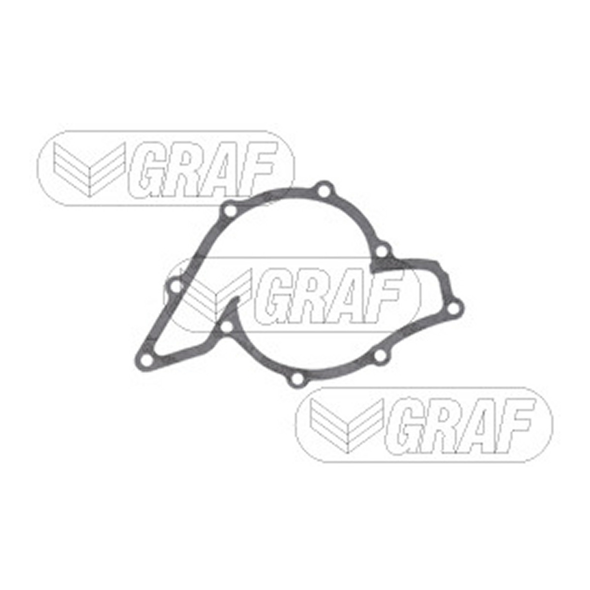 Помпа води Audi A4-A6 2.7T/quattro/S4 quattro 97-05 (B/B) (5 лоп.) (h шківа=32mm) GRAF