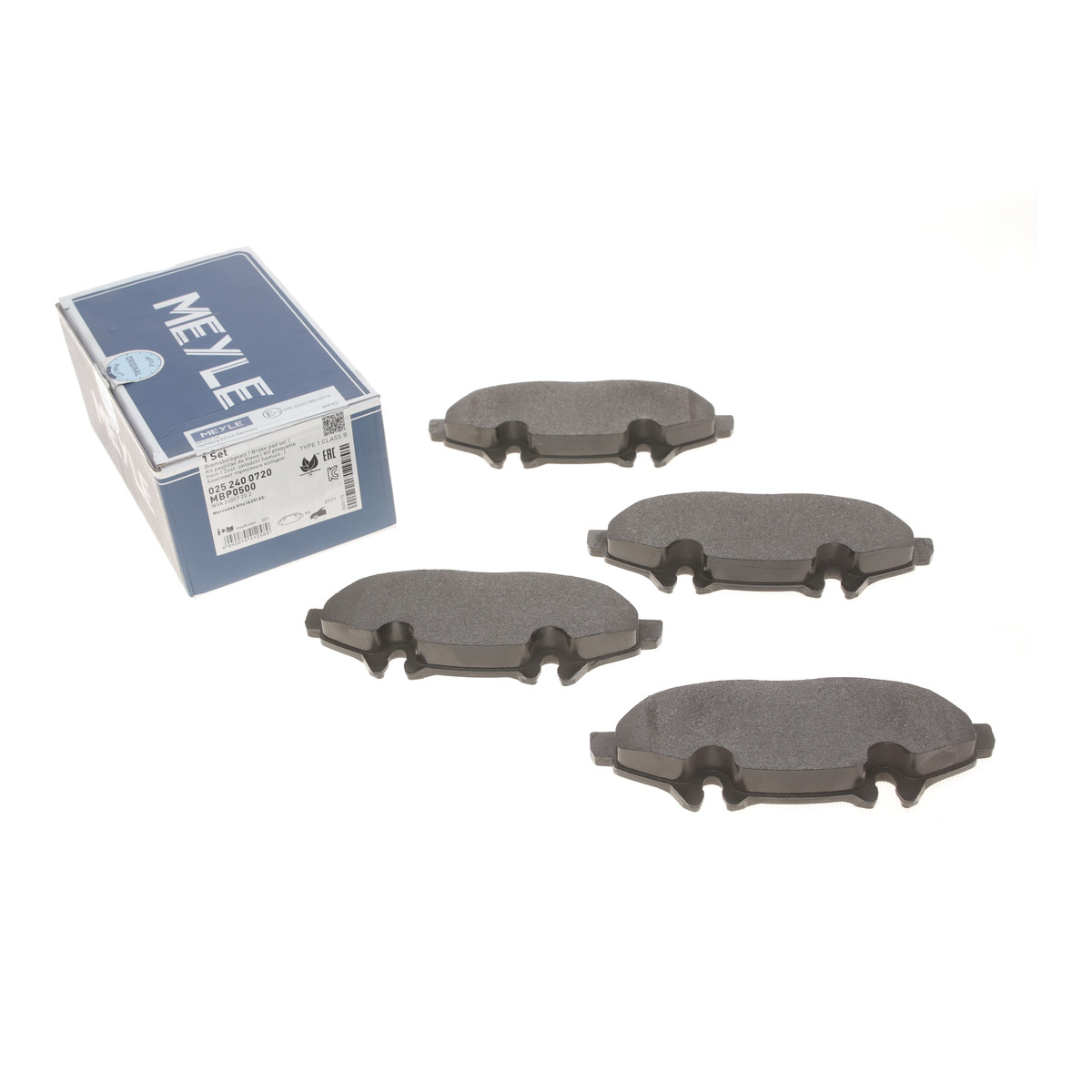 Колодки тормозные (передние) MB Vito (W639) 03-