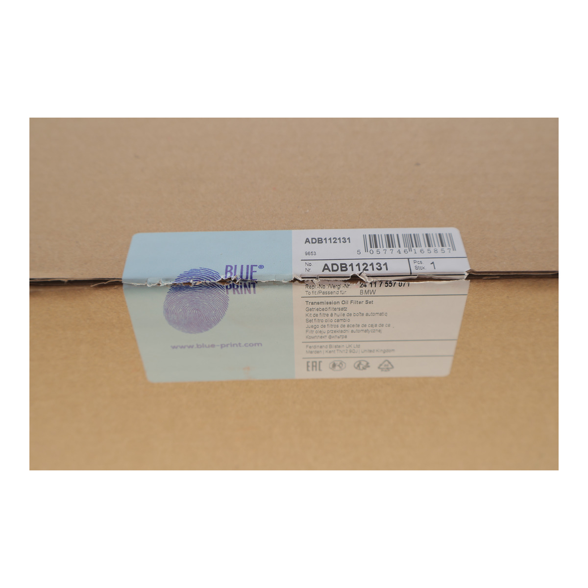 Фільтр АКПП BMW 3 (E46)/5 (E39)/X3 (E83) 2.5-3.0d (з прокладкою) (5 ступенів) Blue Print