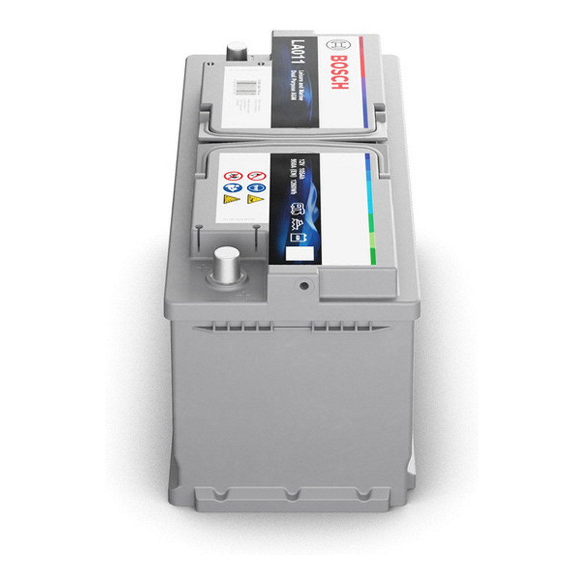 Акумуляторна батарея 105Ah/950A (393x175x190/+R/B13) Dual Purpose AGM Bosch