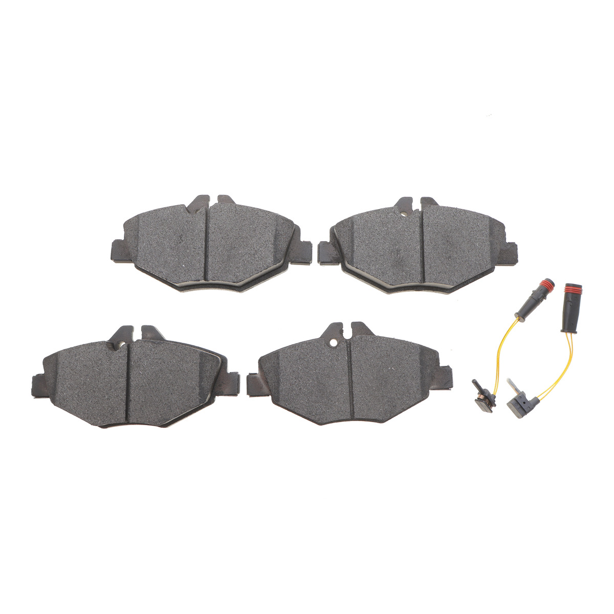 Колодки гальмівні (передні) MB E-class (W211/S211) 02-09 (+датчики) Solgy