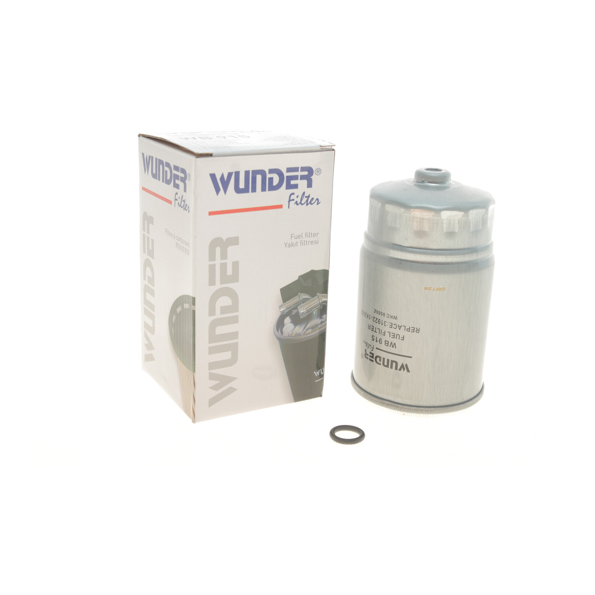 Фільтр паливний Hyundai iX20/Tucson/Kia Ceed/Sportage 1.4-2.0CRDi 11- Wunder Filter