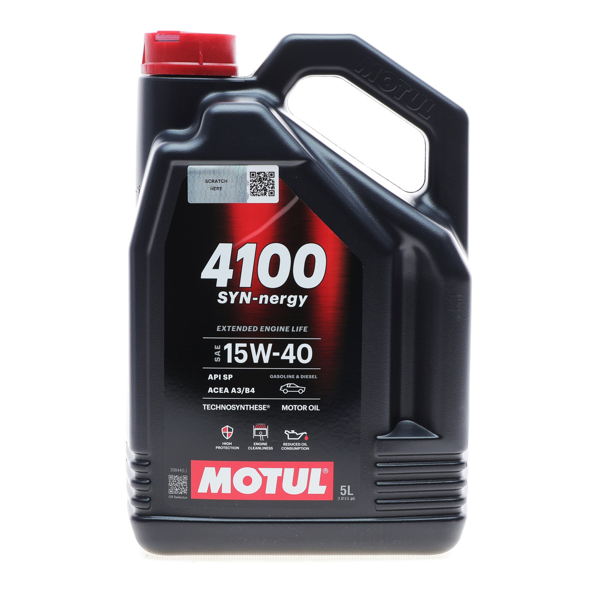 Масло 15W40 4100 Syn-nergy (5L) (API SP) (ACEA A3/B4) (113158)