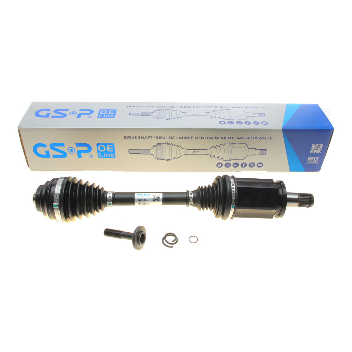 Піввісь (передня) BMW 1 (F20)/3 (F30/F80) xDrive 12- (L) (31x27/550) GSP