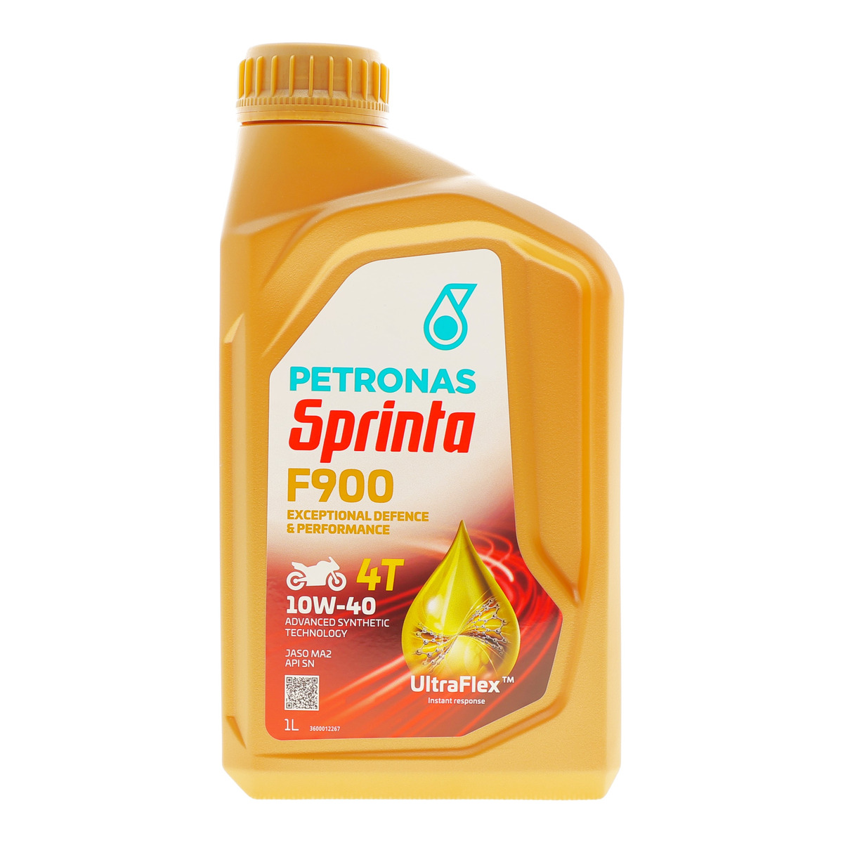 Олива 10W40 SPRINTA F900 4T (1L) (API SN/JASO MA2/JASO MA) PETRONAS