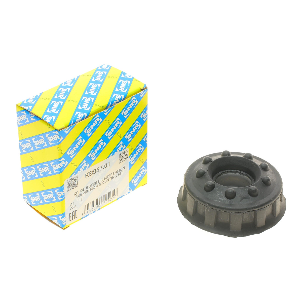 Подушка амортизатора (заднього) Audi 100/200/A6 1.8-2.8 82-05 SNR