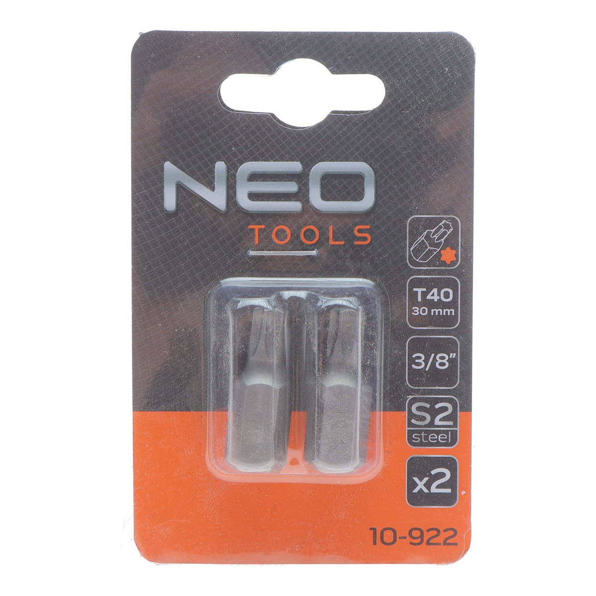 Біта 3/8" Torx T40 30 мм (к-кт 2 шт) NEO Tools