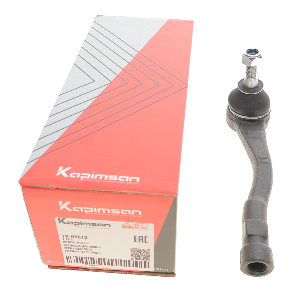 Наконечник тяги рульової (L) Citroen Berlingo 1.6/1.6HDI 08- Kapimsan
