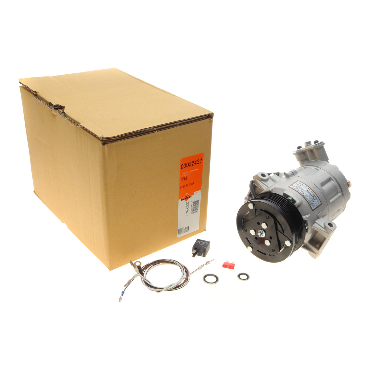 Компресор кондиціонера Opel Astra H 1.9CDTI 04-10/Zafira 05-15 NRF