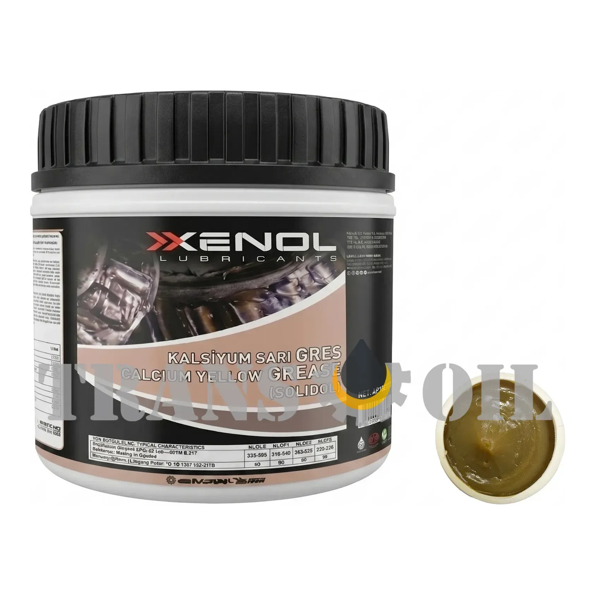 Пластичне мастило Xenol Calcium Grease 0,45кг (Solidol)