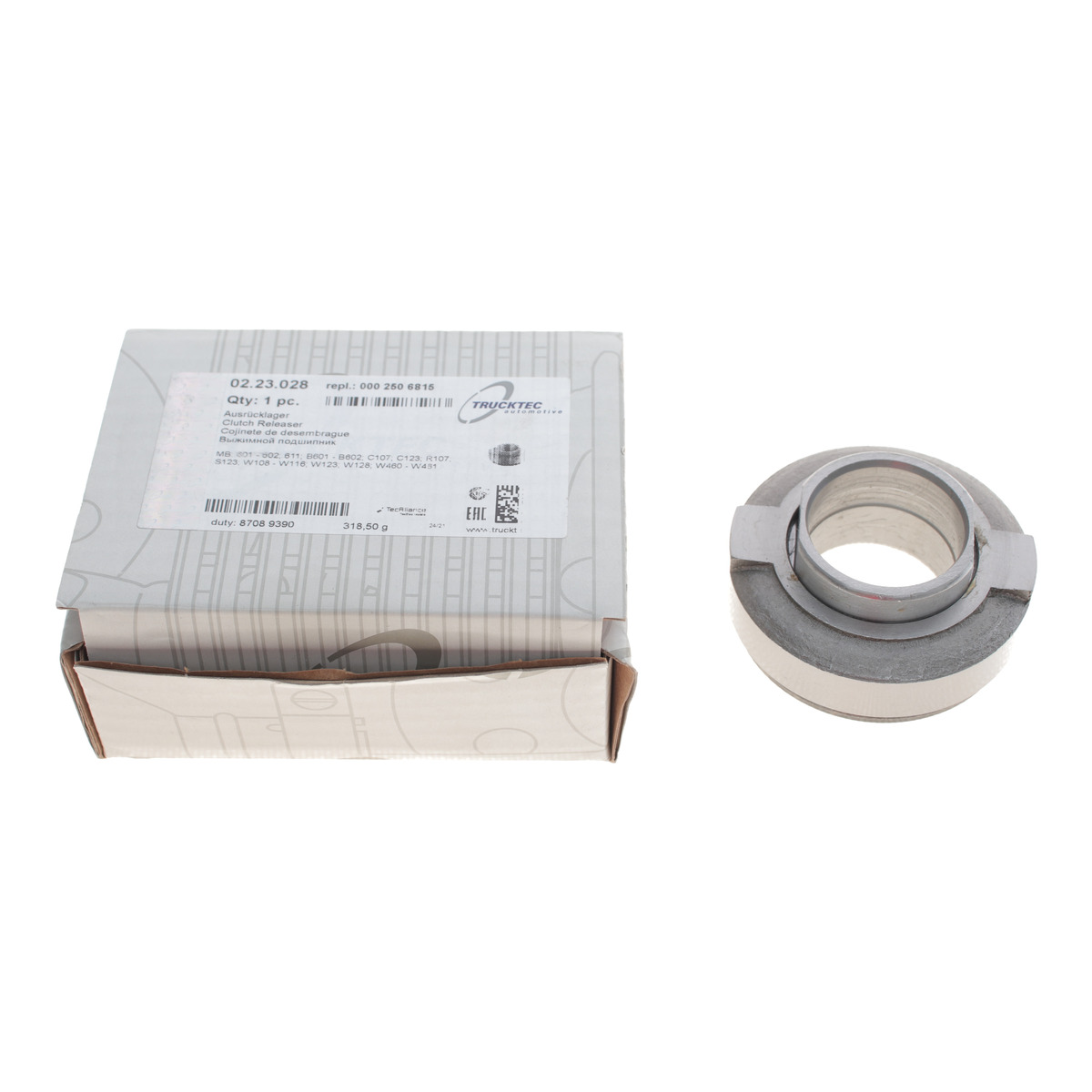 Підшипник вижимний MB 208-410D TRUCKTEC Automotive