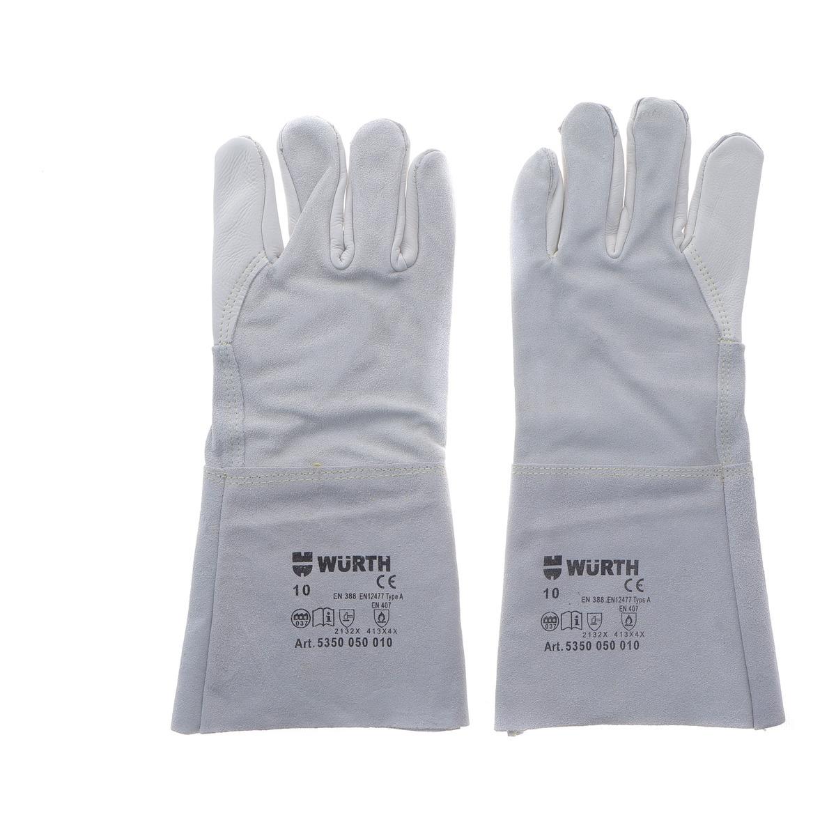 Перчатки кожаные для сварщика W-100 (XL)