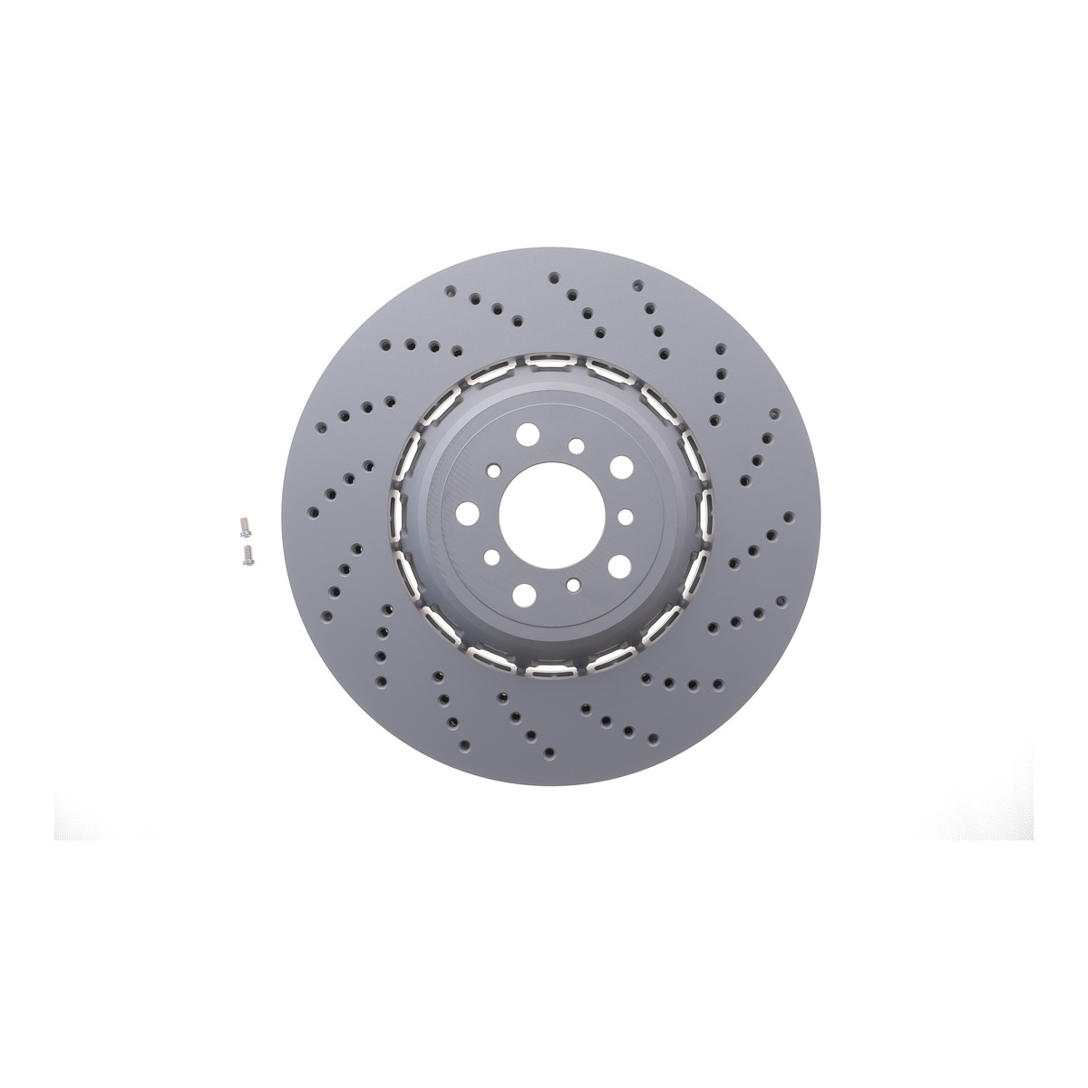 Диск тормозной (передний) BMW 5 (F10)/6 (F12/F13) 10- (400x36) (R) (с покрытием) (с отверстиями) (вент)