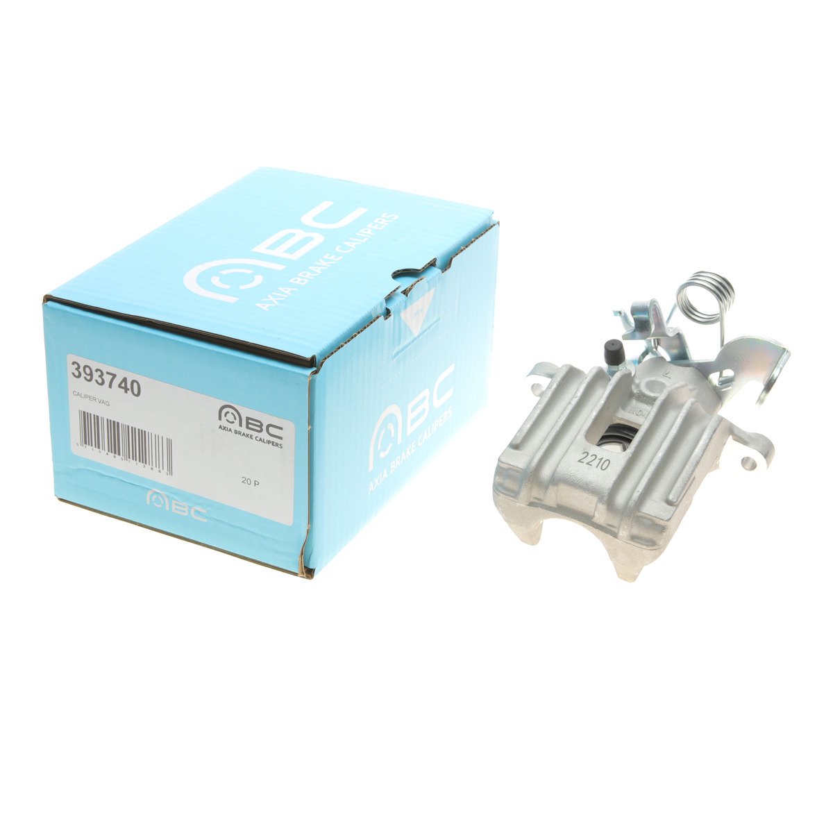 Супорт гальмівний (задній) (L) Audi A4 00-09 (d=38mm) (Trw) AXIA Brake Calipers