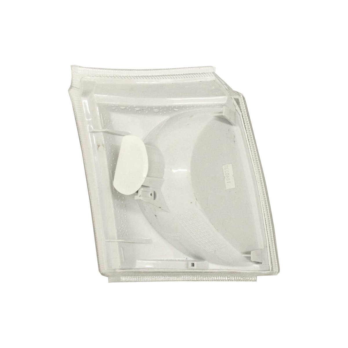 лівий білий показник поворотів