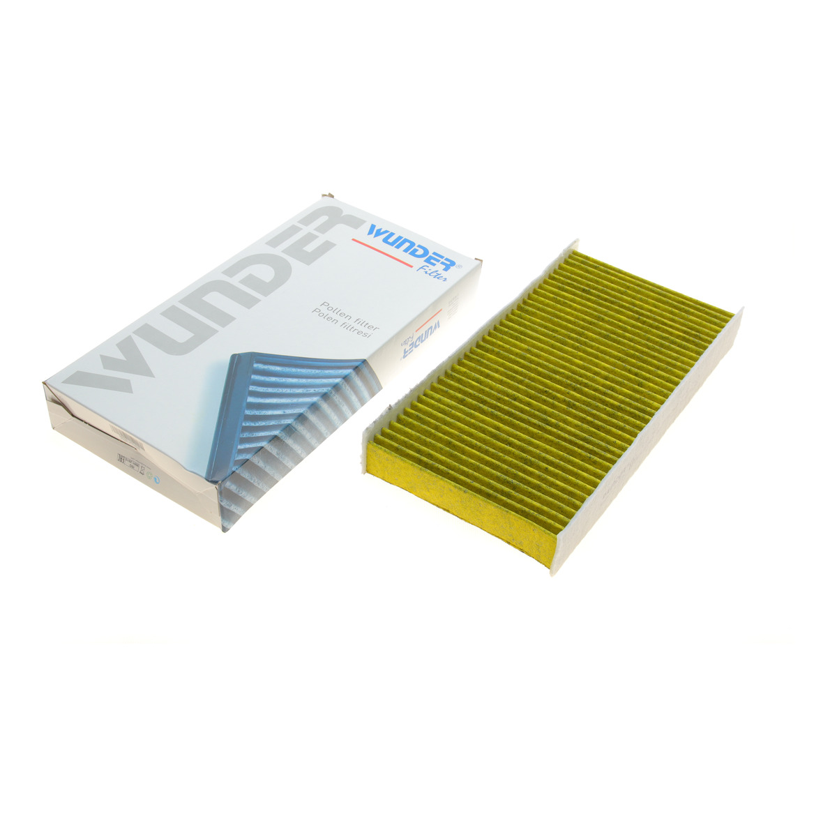 Фільтр салону Citroen C5/C6/Peugeot 407 04- (вугільний) Wunder Filter