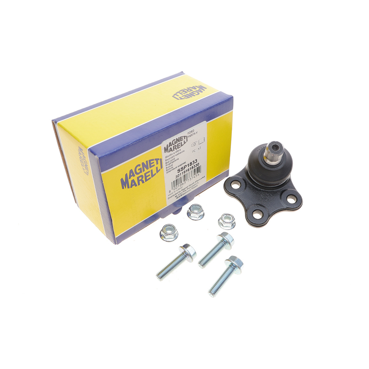 Опора кульова (передня/знизу) Ford Fiesta/Fusion 1.2-1.6 01-12 Magneti Marelli