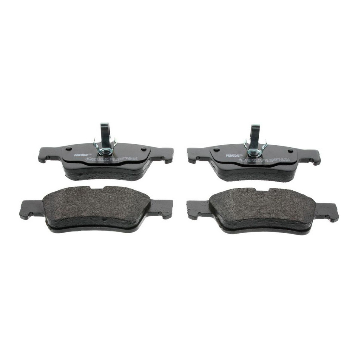Комплект гальмівних колодок задн , MERCEDES CLS (C218), CLS (C219), CLS SHOOTING BRAKE (X218), E (VF211), E (W211), E (W212), E T-MODEL (S211), E T-MODEL (S212), S (C215) 1.3-5.8 08.87-12.17