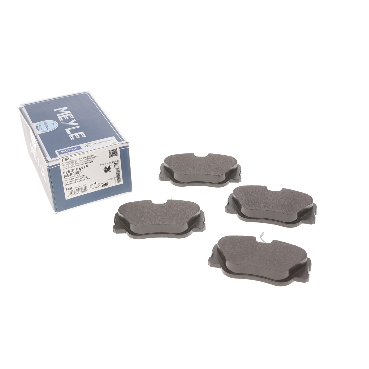 Колодки тормозные (передние) MB (W124/W201) 84-98