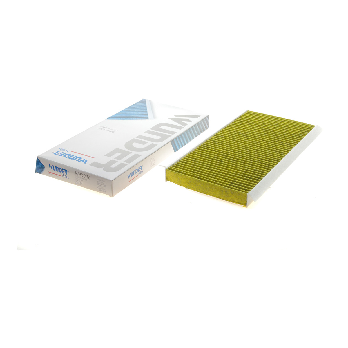 Фільтр салону MB A-class (W169)/B-class (W245) (вугільний) Wunder Filter