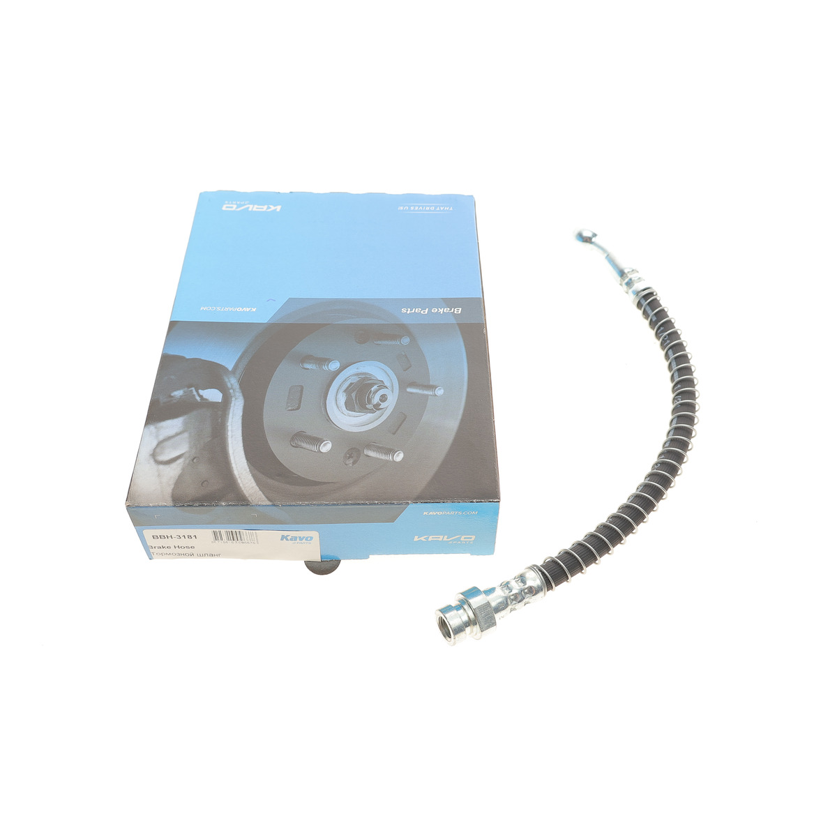 Шланг гальмівний (передній) Hyundai i10 08-17 (L=276mm) KAVO PARTS