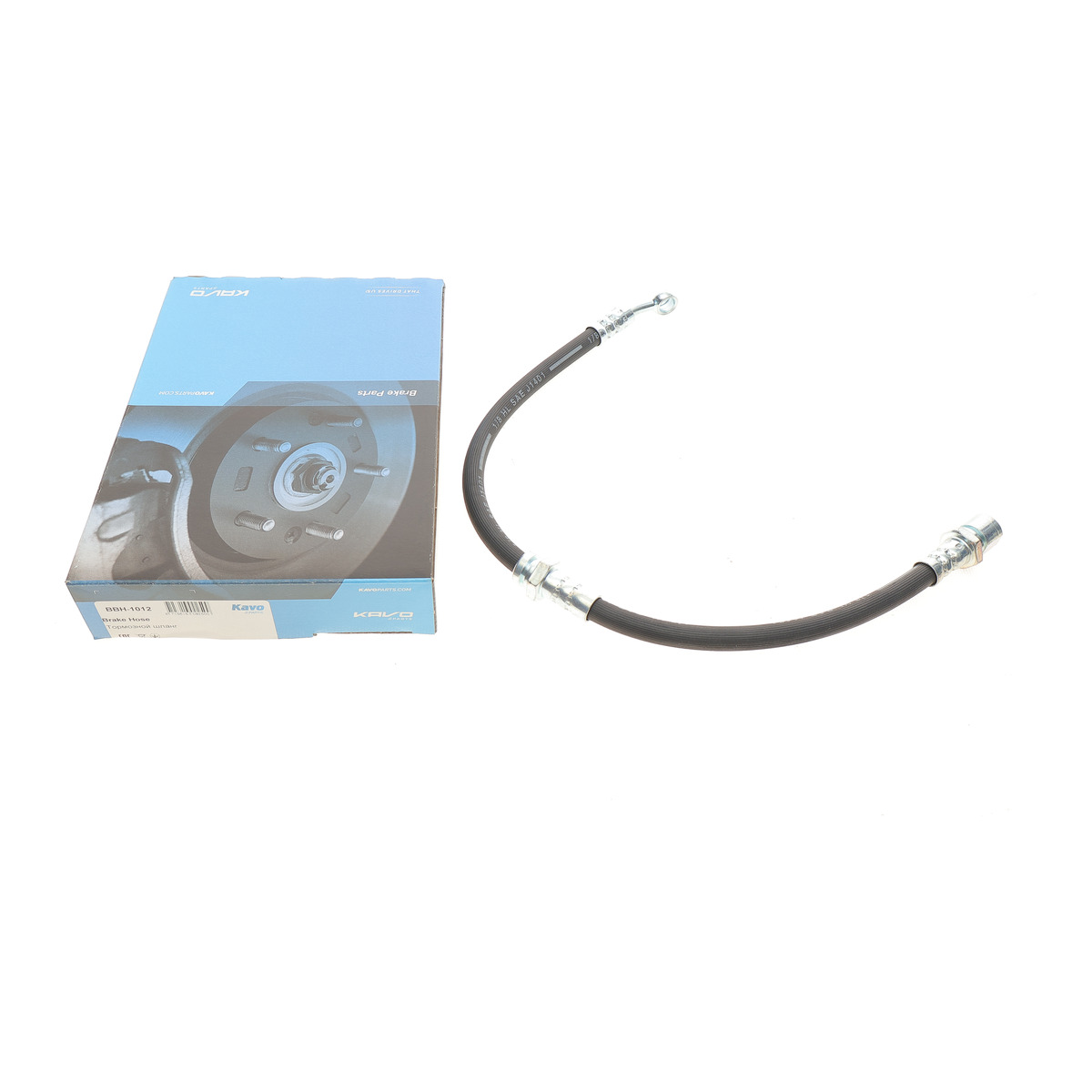Шланг гальмівний (передній) Chevrolet Lacetti 05-/Nubira 05-11 (L) (L=408mm) KAVO PARTS