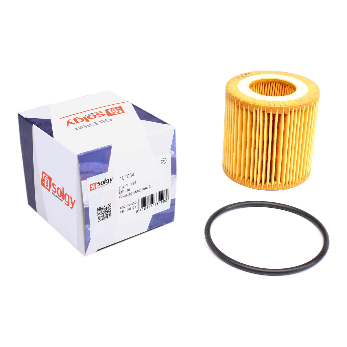 Фільтр масляний VW/Seat/Skoda 1.2i 09- Solgy