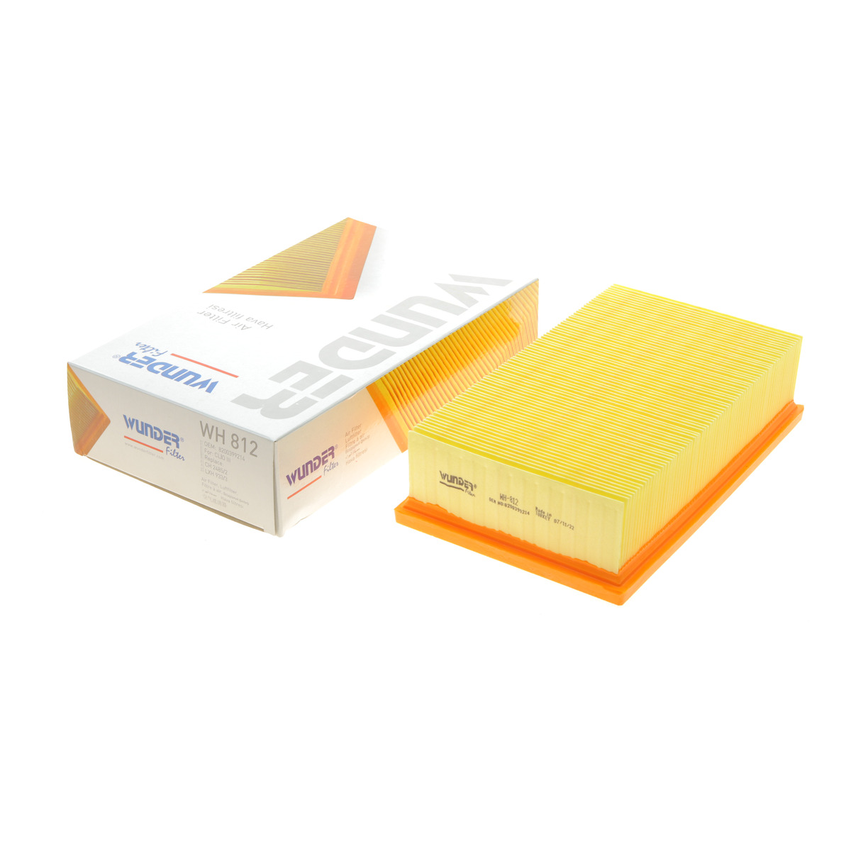 Фільтр повітряний Nissan Micra/Note/Juke/Renault Clio 1.5 dCi 03- Wunder Filter