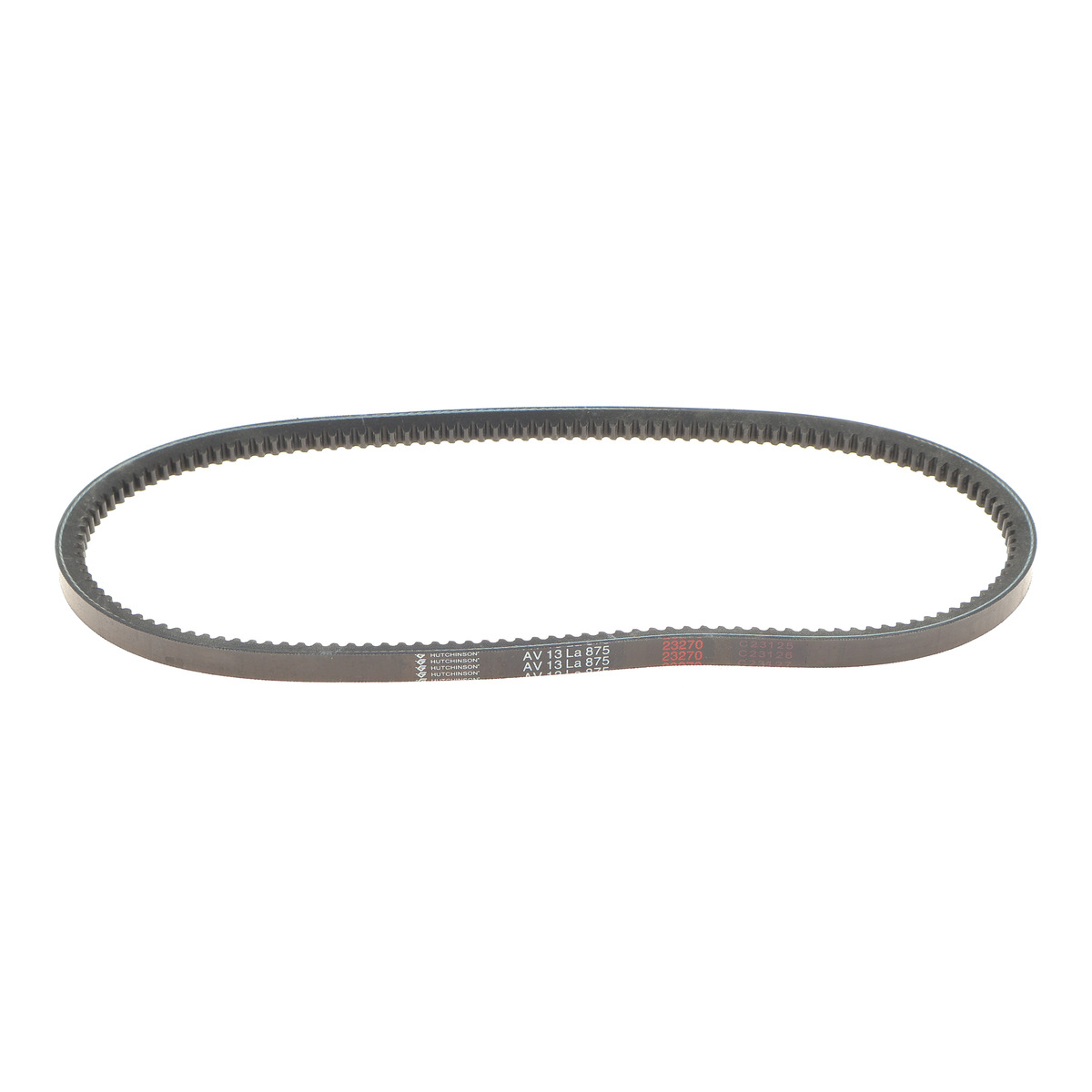 Ремінь генератора Mazda 323 1.7D 86-89 (13x875) Hutchinson