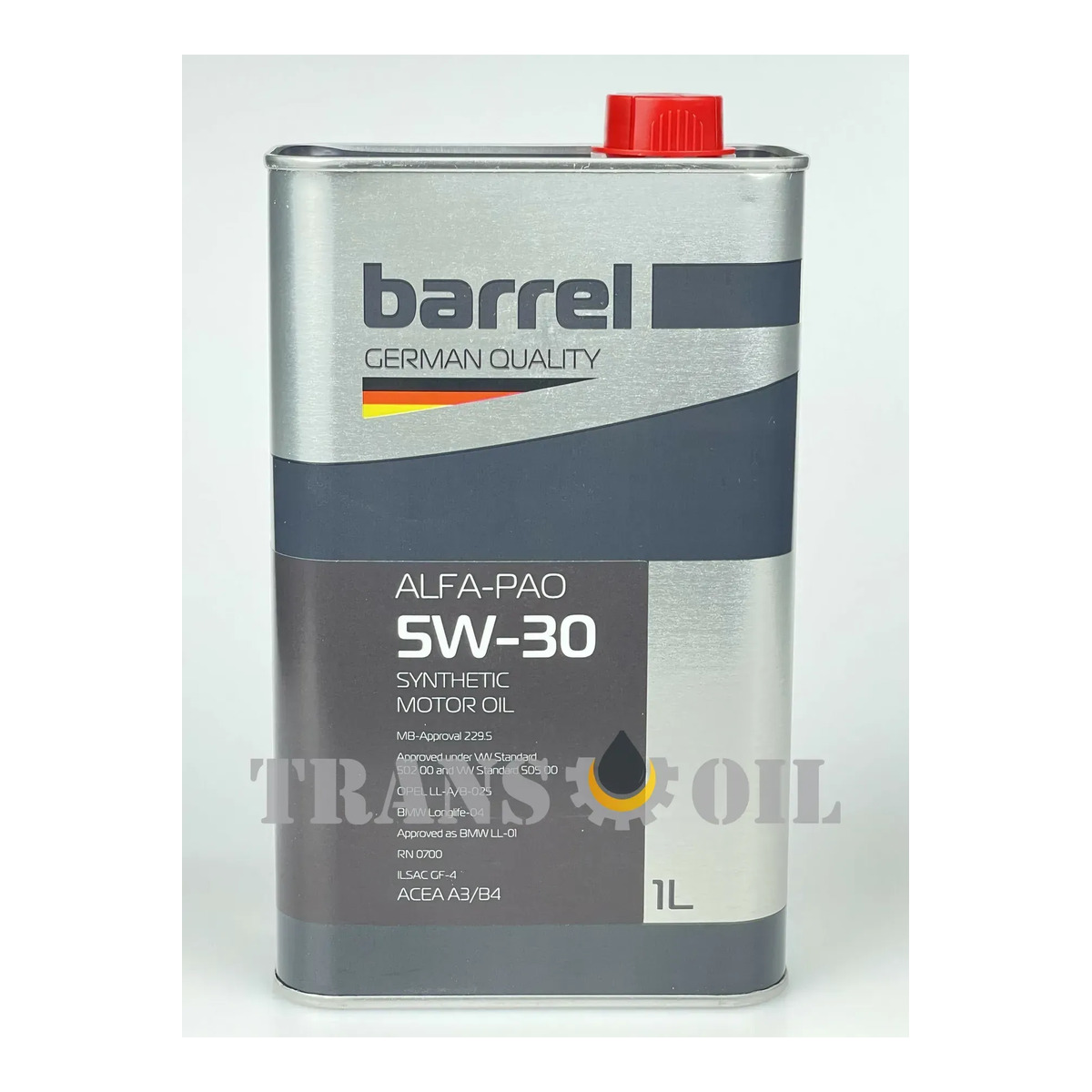 Олива моторна Barrel Alfa-Pao 5W-30 1л.
