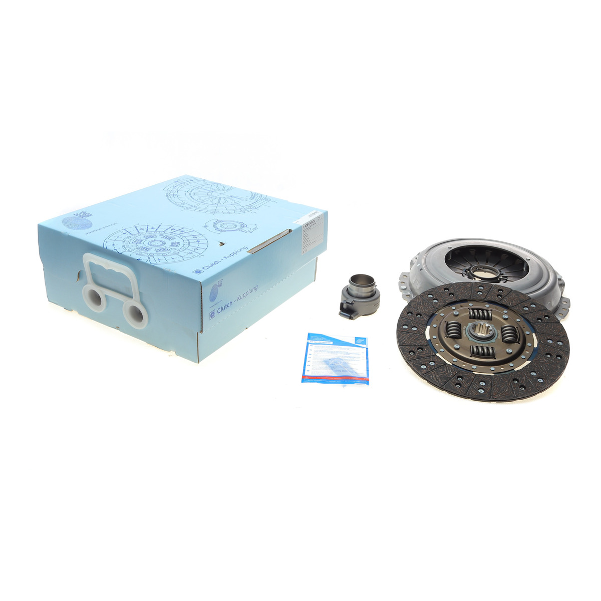 Комплект зчеплення Renault Master/Opel Movano 2.3dCi/CDTI 10- (d=261mm) (+вижимний) Blue Print