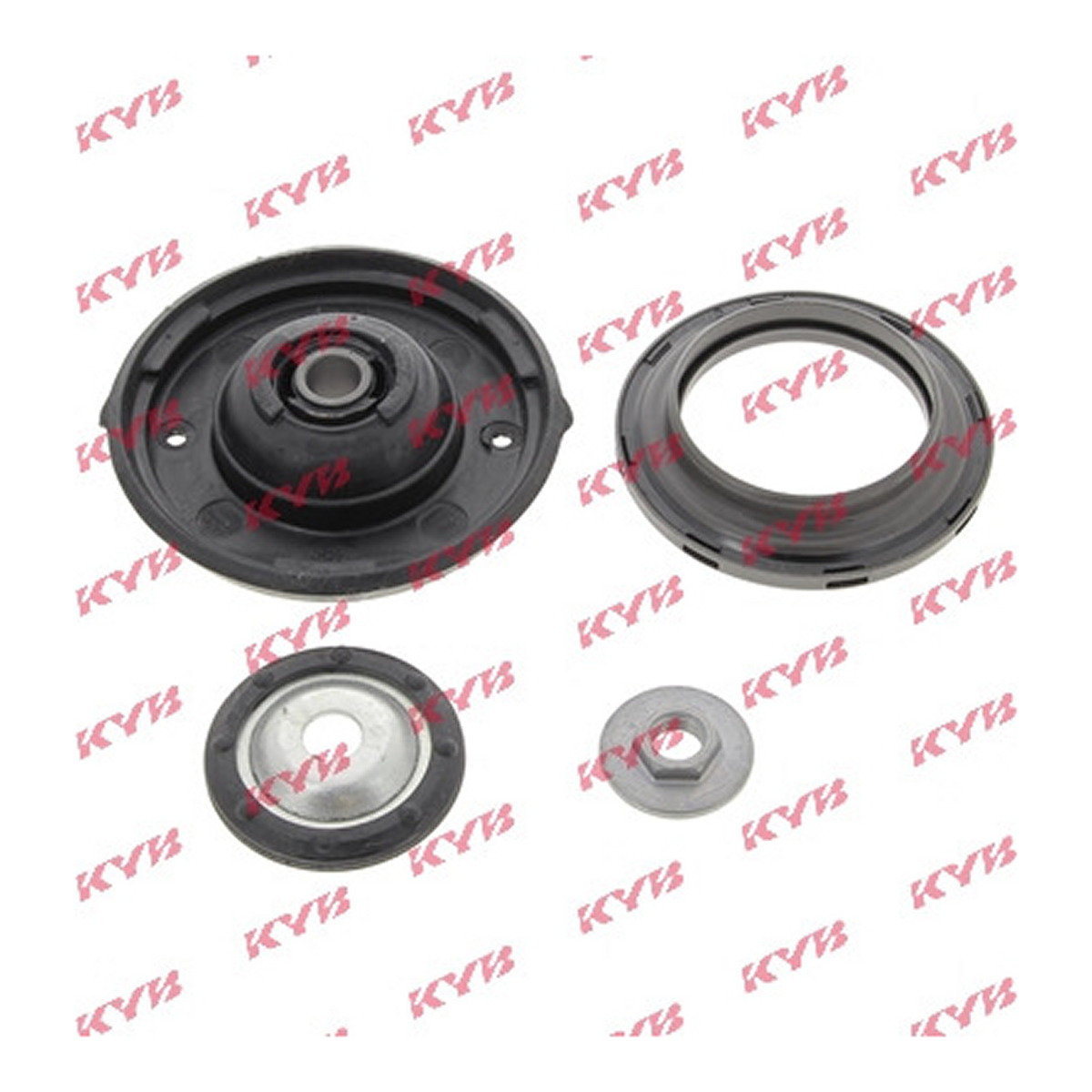 Опора амортизатора гумометалева в комплекті CITROEN C4/PEUGEOT 307 2000-2013 KYB (SM1923) KYB Industry