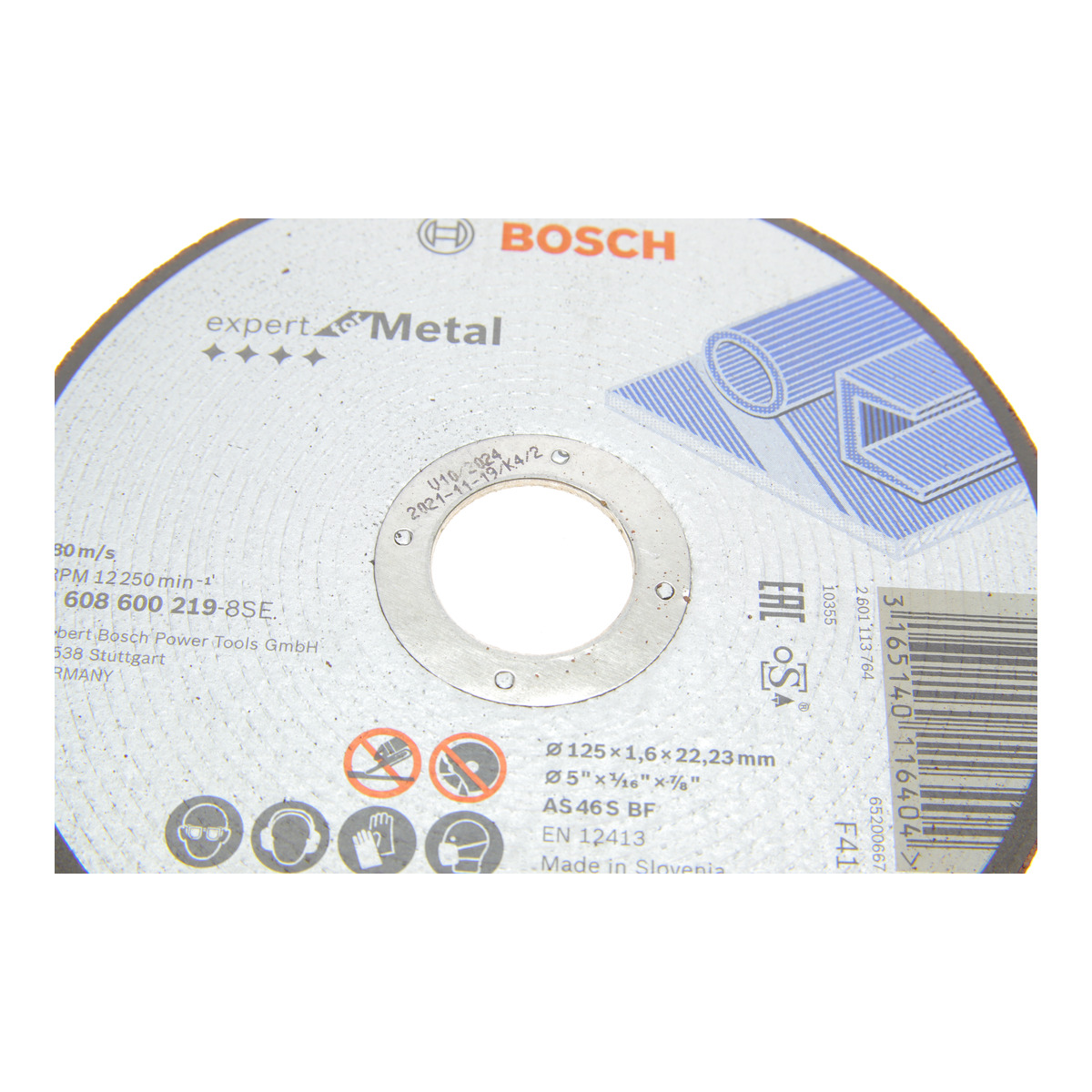 Круг відрізний 125x1,6x22,23 мм Bosch