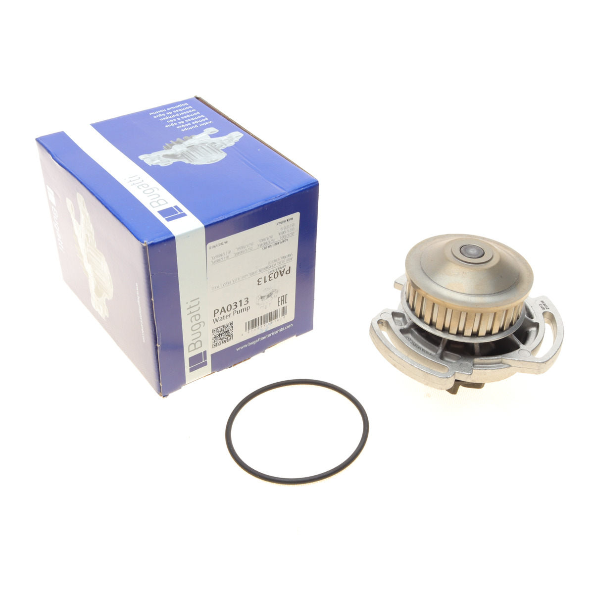 Помпа води Audi 50/80/VW Golf/Jetta/Passat/Polo 0.9-1.3 74-94 (B/B) (8 лоп) Bugatti