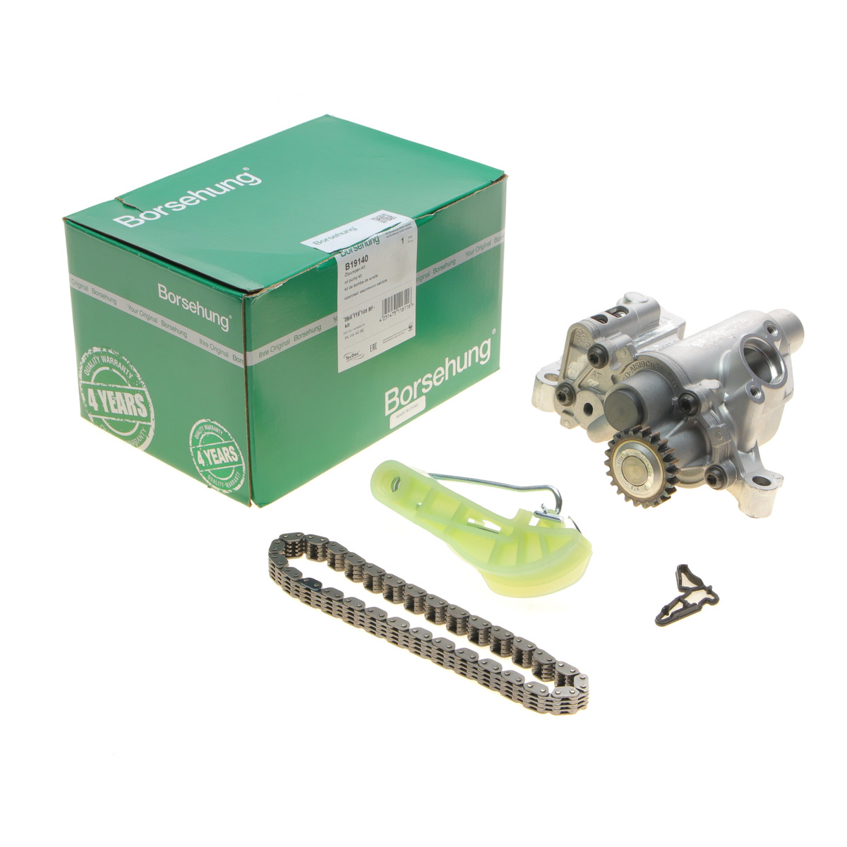 Насос оливи VW Sharan/Tiguan 2.0 TFSI 07-18 (+ланцюг/натяжник) Borsehung