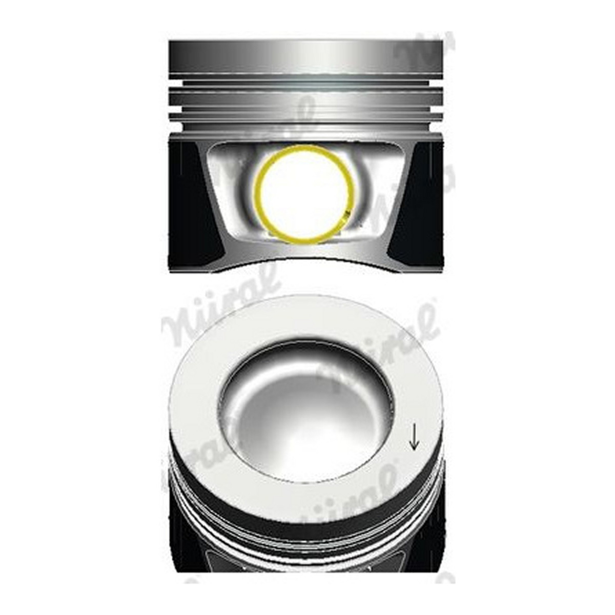 Поршень 81 (STD) AUDI A3, A4 ALLROAD B8, A4 B8, A5, A6 C6, Q5, TT, SEAT ALTEA, ALTEA XL, EXEO, EXEO ST, LEON, TOLEDO III, SKODA OCTAVIA II, SUPERB II, YETI, VW AMAROK, BEETLE 2.0D 05.03-