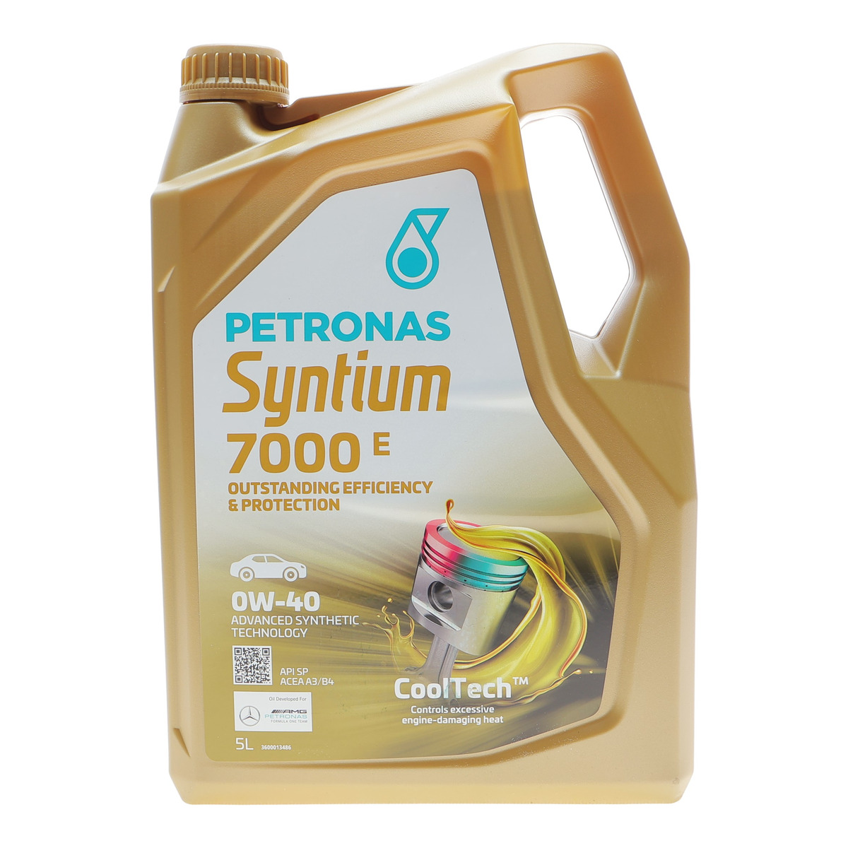 Олива 0W40 SYNTIUM 7000 E (5L) (MB 229.5/MB 229.3/VW 502.00/505.00/LL-01/RN0710/Ford WSS-M2C937-A) (з-на на 71227M12EU) PETRONAS
