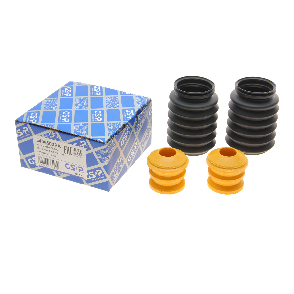 Пильник + відбійник амортизатора (переднього) Mini R55-R59 06-15 (к-кт 2 шт.) GSP