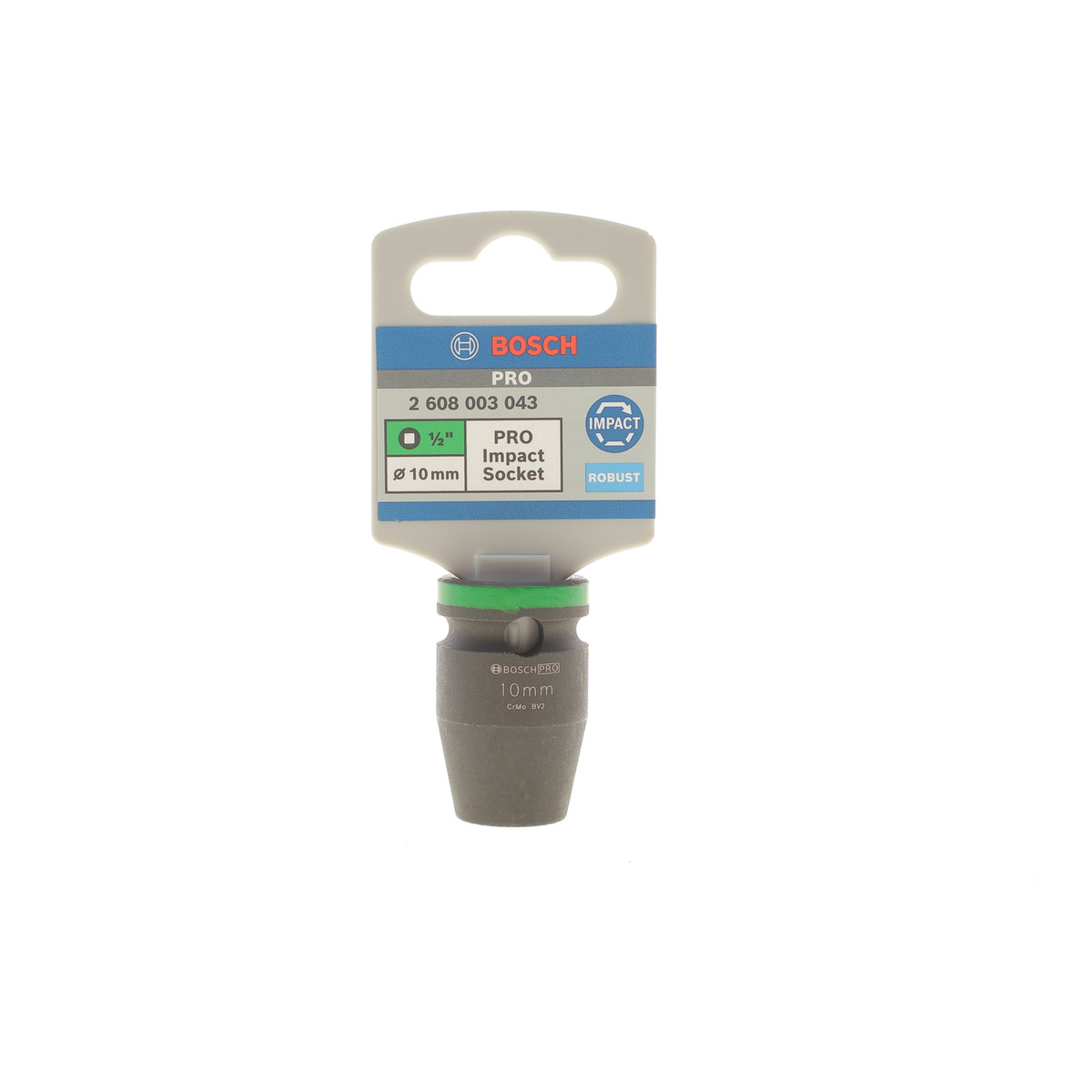 Головка торцева ударна PRO 1/2" 10 мм Bosch