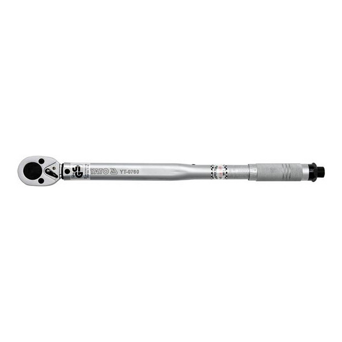 Ключ динамометричний 1/2", зусилля 42-210 нm, довжина 445-465 мм YATO (YT-0760) Yato фото 3